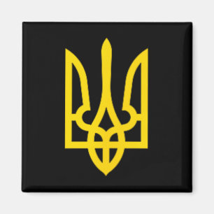 Volodymyr Zelenskyy Coat Of Arms Ukraine Military  Magnet