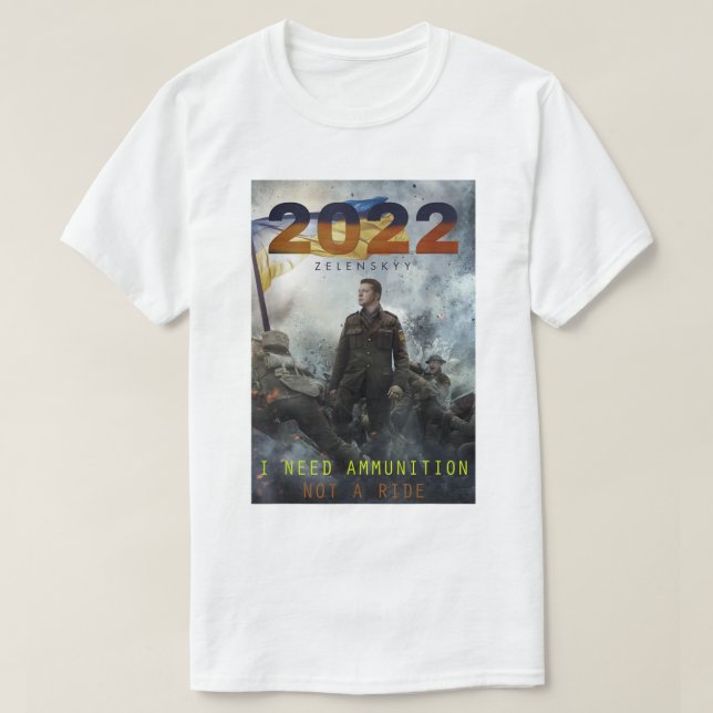 volodymyr zelinsky    (5) T-Shirt (Design Front)