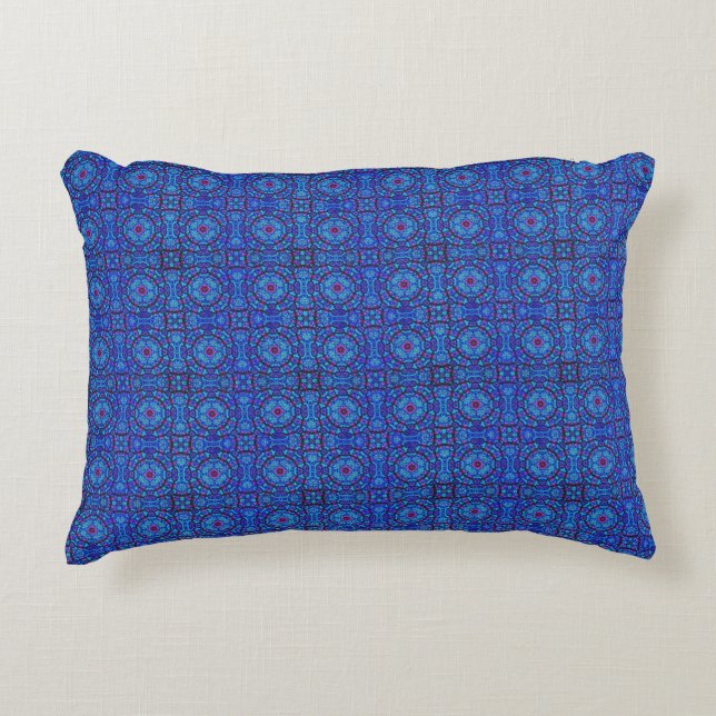 Volos Azul Decorative Cushion (Front)