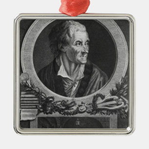 Voltaire and the Calas affair Metal Tree Decoration