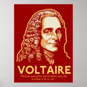 Voltaire Customisable Print