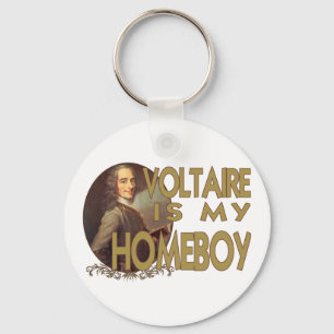 Voltaire Is My Homeboy Key Ring