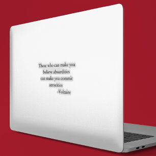 Voltaire Warning Quote