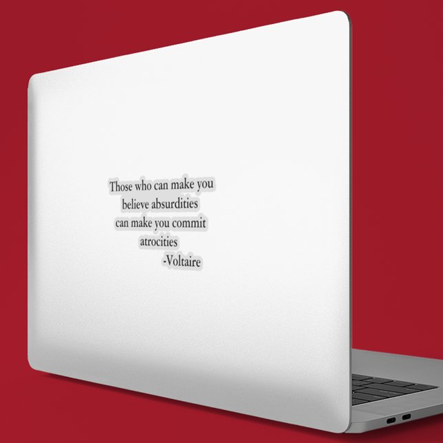 Voltaire Warning Quote (Creator Uploaded)