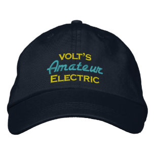 Volt's Amateur Electric Embroidered Hat