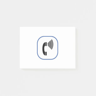 Volume Control Telephone Post-it Notes