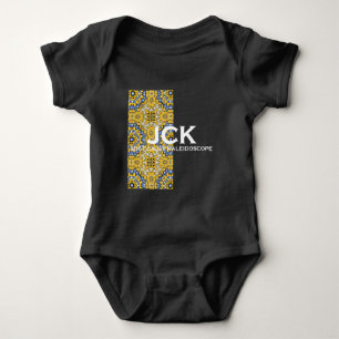 Volume eleven's kaleidoscope art forty-one baby bodysuit