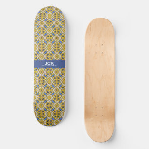 Volume eleven's kaleidoscope art seventeen skateboard