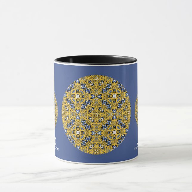Volume eleven's kaleidoscope art thirty-three mug (Center)