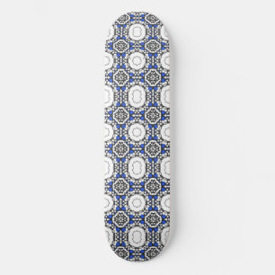 Volume four's kaleidoscope art eight skateboard