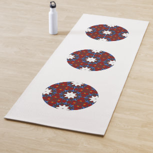 Volume four's kaleidoscope art twenty-six yoga mat