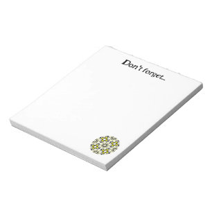 Volume one's kaleidoscope art eight notepad