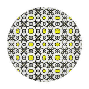 Volume one's kaleidoscope art seven cutting board