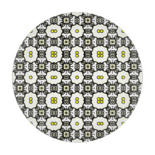 Volume one's kaleidoscope art six cutting board