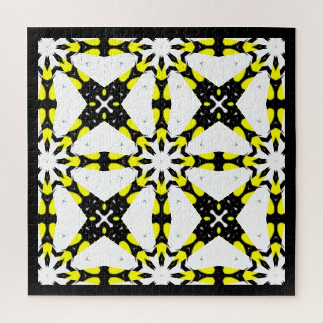 Volume one's kaleidoscope art six jigsaw puzzle (Vertical)