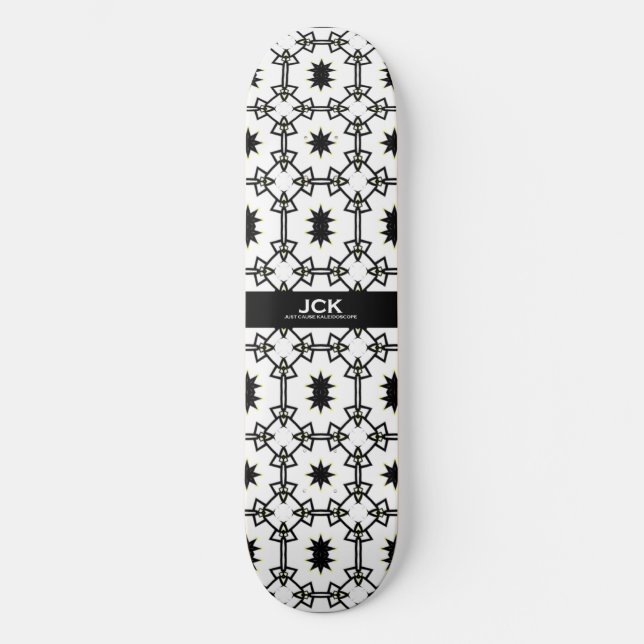 Volume one's kaleidoscope art thirteen skateboard (Front)