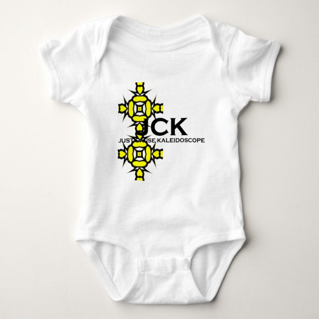 Volume one's kaleidoscope art thirty baby bodysuit (Front)