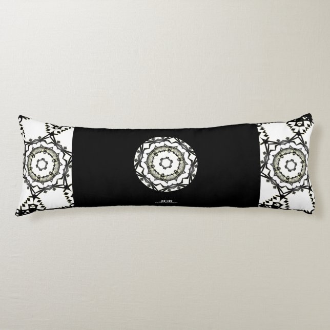 Volume one's kaleidoscope art three body cushion (Front)