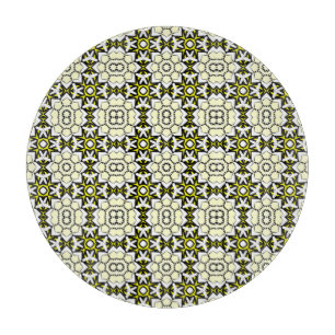 Volume one's kaleidoscope art three cutting board