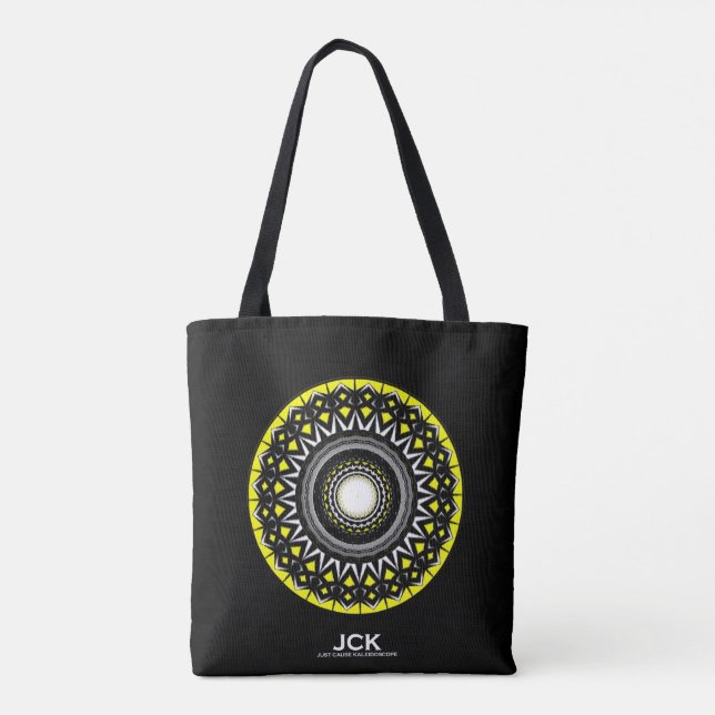 Volume one's kaleidoscope art twelve tote bag (Back)