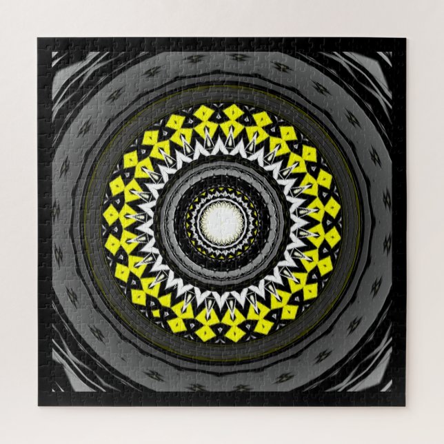 Volume one's kaleidoscope art twenty-six jigsaw puzzle (Vertical)