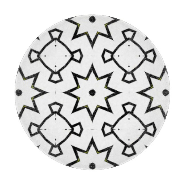 Volume one's kaleidoscope art twenty-two cutting board (Front)