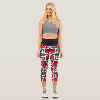 Volume sixteen's kaleidoscope art fifteen capri leggings