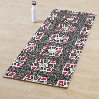 Volume sixteen's kaleidoscope art thirty-three yoga mat
