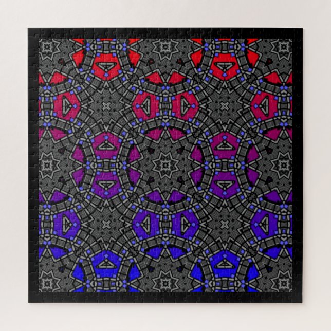 Volume thirteen's kaleidoscope art fourteen jigsaw puzzle (Vertical)