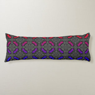 Volume thirteen's kaleidoscope art nineteen body cushion