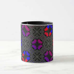 Volume thirteen's kaleidoscope art six mug