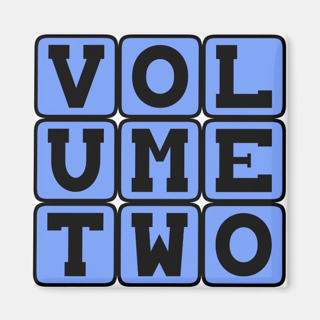 Volume Two, Second Volume Magnet (Front)