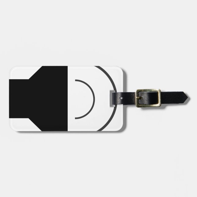 Volume up Speaker Luggage Tag (Front Horizontal)