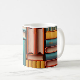 Volumes of Book Novels Coffee Mug