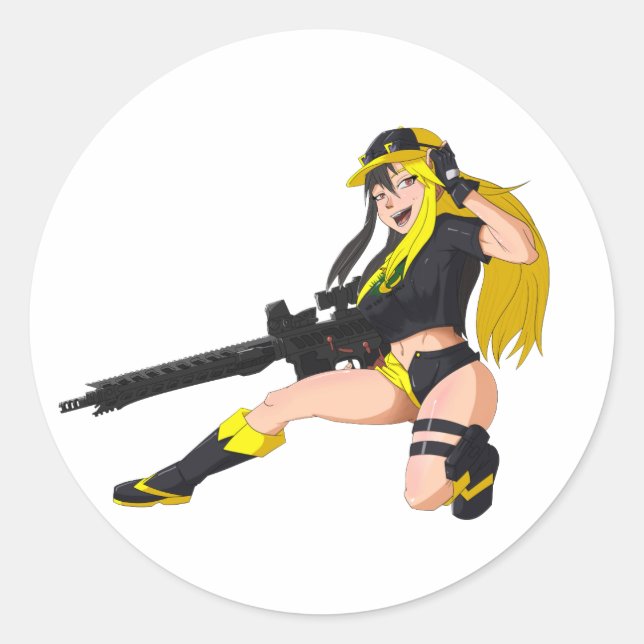 Voluncap Squat Sticker (Front)