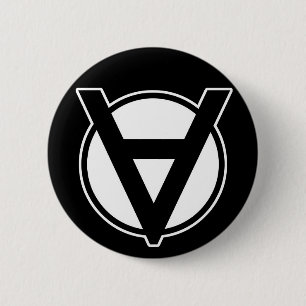 Voluntaryist Button - Black