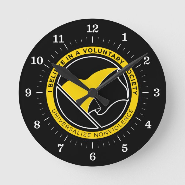 Voluntaryist Clock (Front)