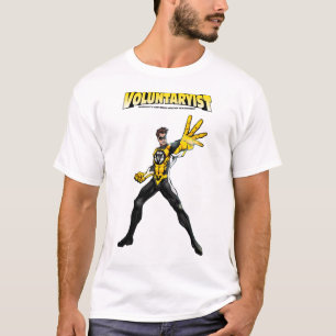 Voluntaryist Comic Tee with Logo