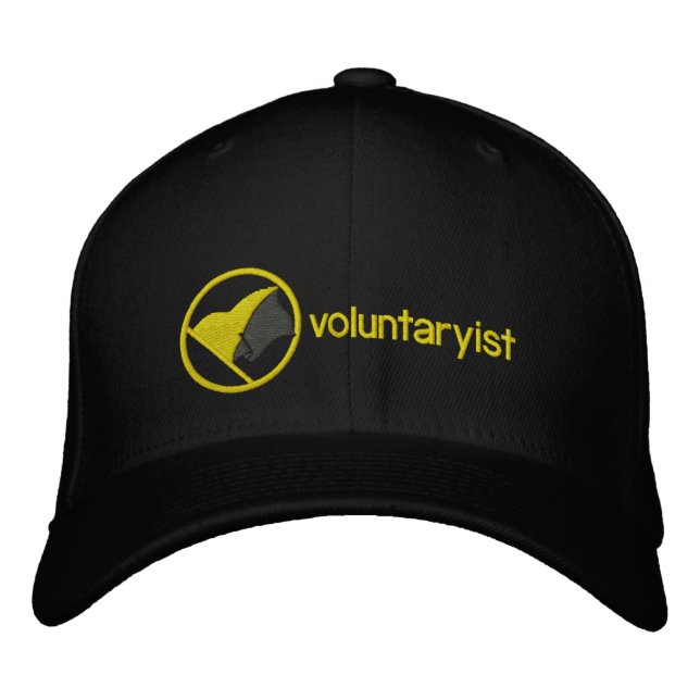 Voluntaryist Embroidered Hat (Front)