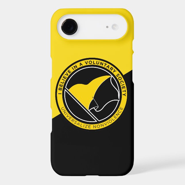 Voluntaryist iPhone 4/4S Case-Mate ID Case (Back)