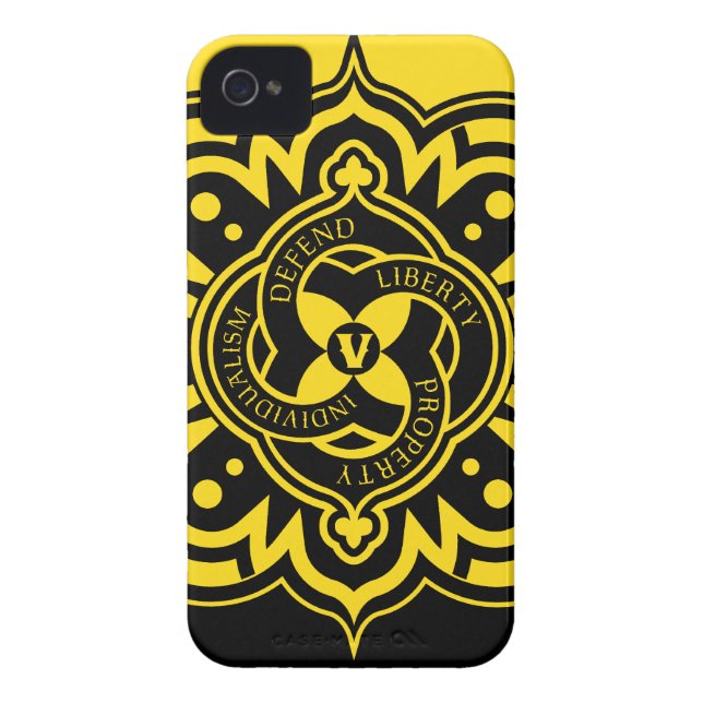 Voluntaryist iPhone Case (Back)