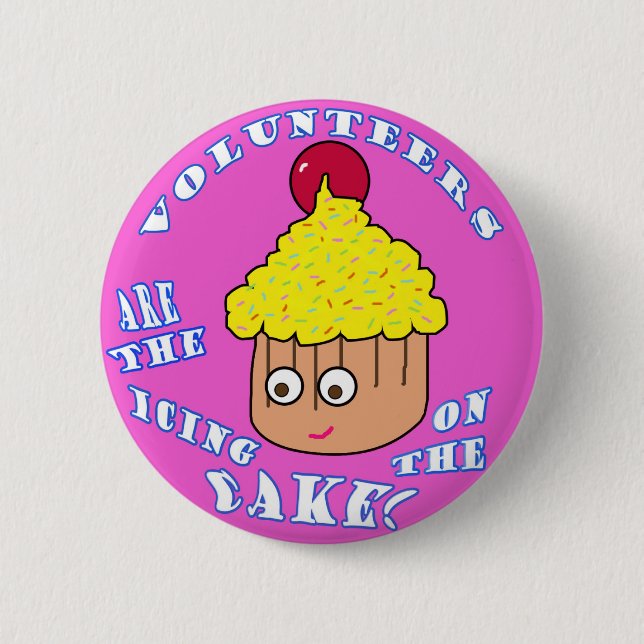 VOLUNTEER APPRECIATION Button (Front)