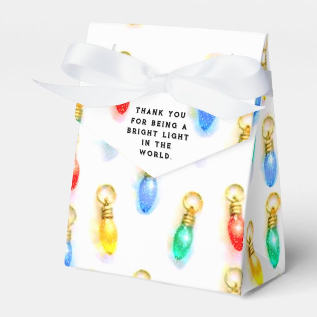 Volunteer Appreciation Favour Box (Front Side)