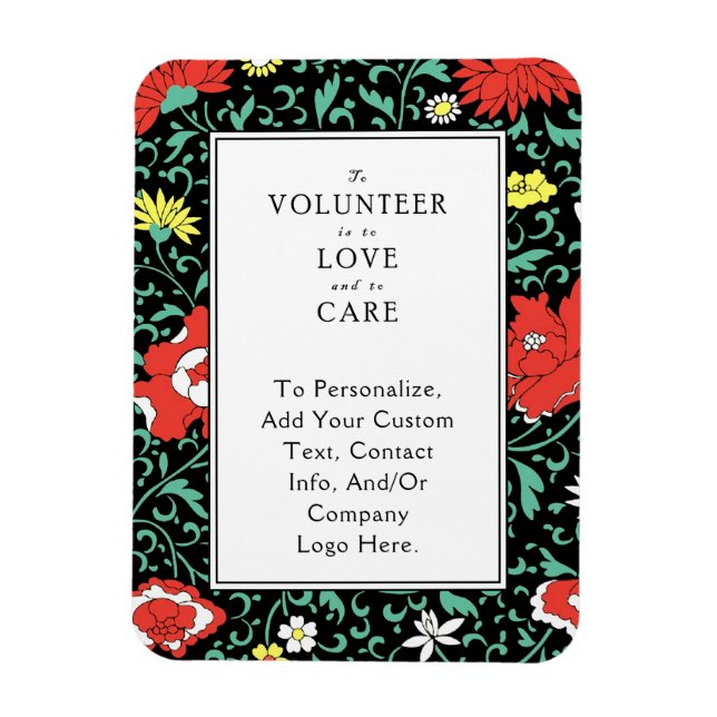 Volunteer Appreciation Magnet (Vertical)