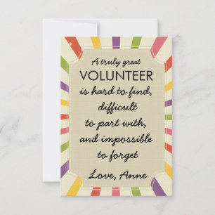 volunteer appreciation week card