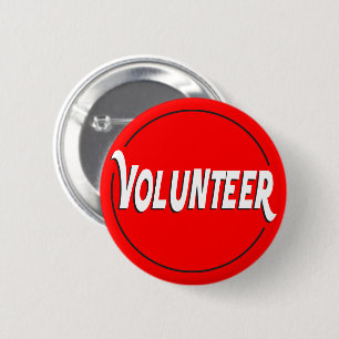 Volunteer Badge Custom Colour