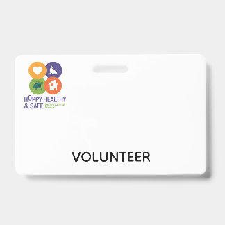 Volunteer Badge ID Badge