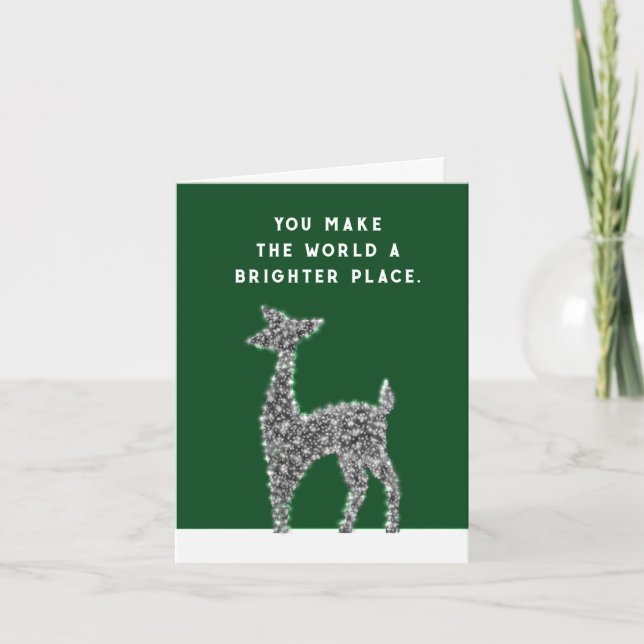 Volunteer Christmas Holiday Card (Front)