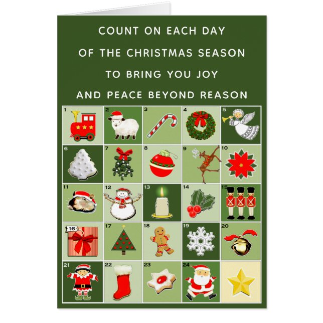 Volunteer Christmas Holiday Cards (Front)