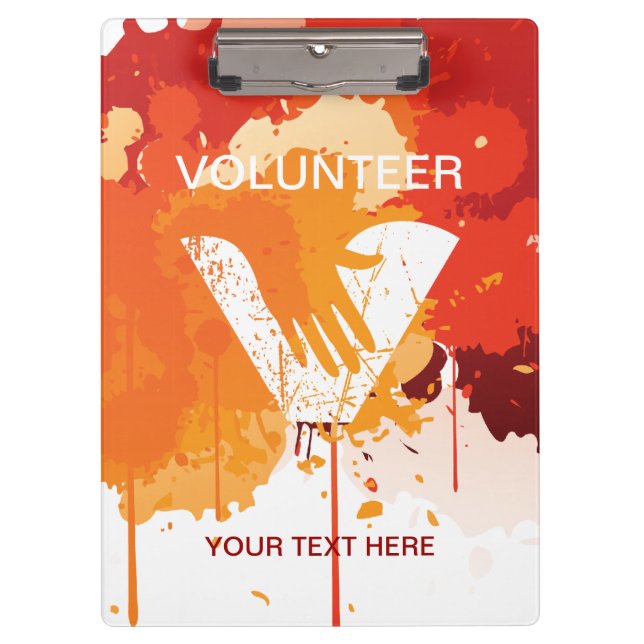 Volunteer Clipboard (Front)